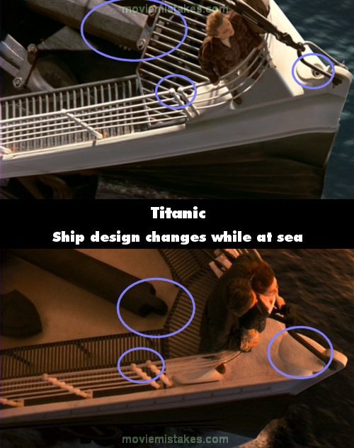 Titanic movie mistake picture 17