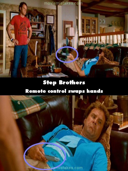 Step Brothers movie mistake picture 5
