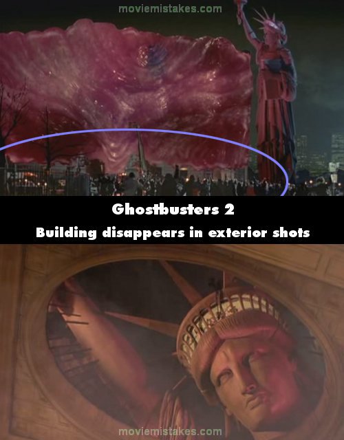 Ghostbusters 2 movie mistake picture 2