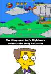 The Simpsons: Bart's Nightmare mistake picture
