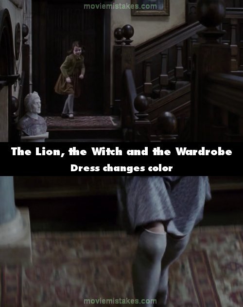 The Chronicles of Narnia: The Lion, the Witch and the Wardrobe mistake picture