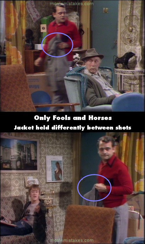 Only Fools and Horses mistake picture