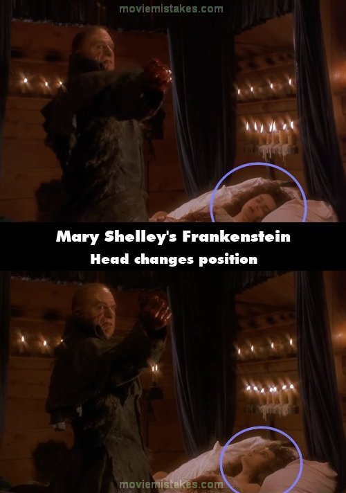 Mary Shelley's Frankenstein mistake picture