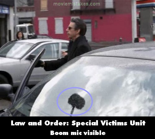 Law & Order: Special Victims Unit mistake picture