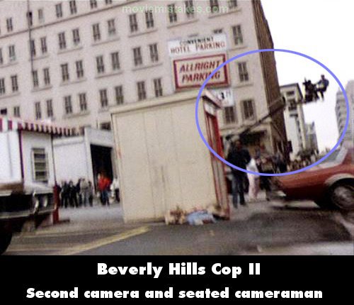 Beverly Hills Cop II mistake picture