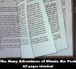 The Many Adventures of Winnie the Pooh mistake picture