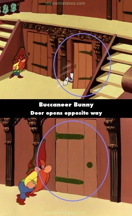 Buccaneer Bunny mistake picture