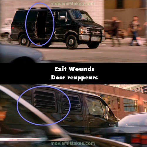 Exit Wounds mistake picture
