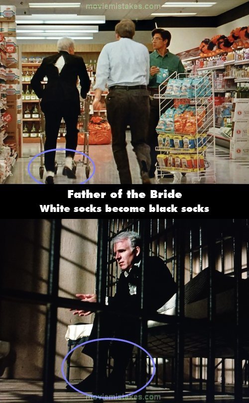 Father of the Bride mistake picture