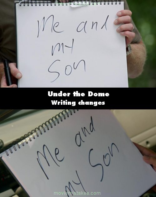 Under the Dome mistake picture