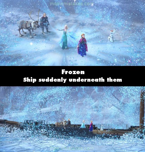 Frozen picture