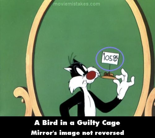 A Bird in a Guilty Cage mistake picture