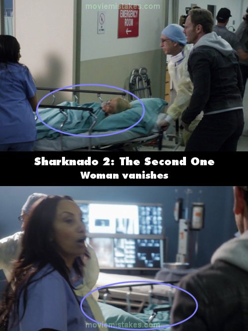 Sharknado 2: The Second One mistake picture