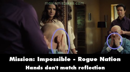 Mission: Impossible - Rogue Nation mistake picture