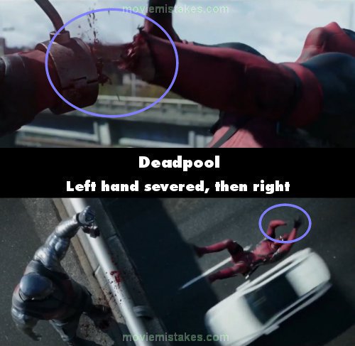 Deadpool mistake picture