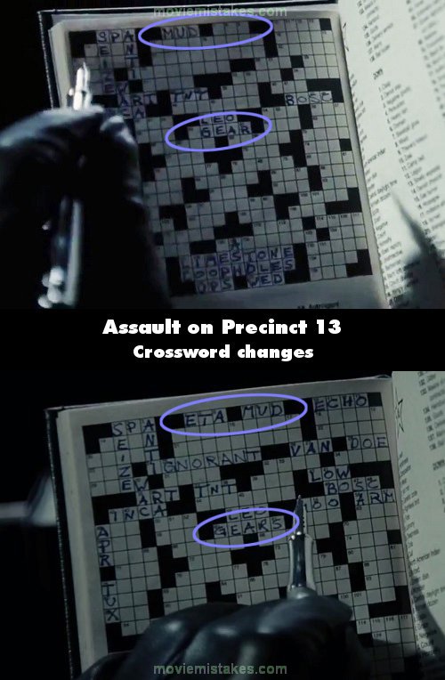 Assault on Precinct 13 mistake picture