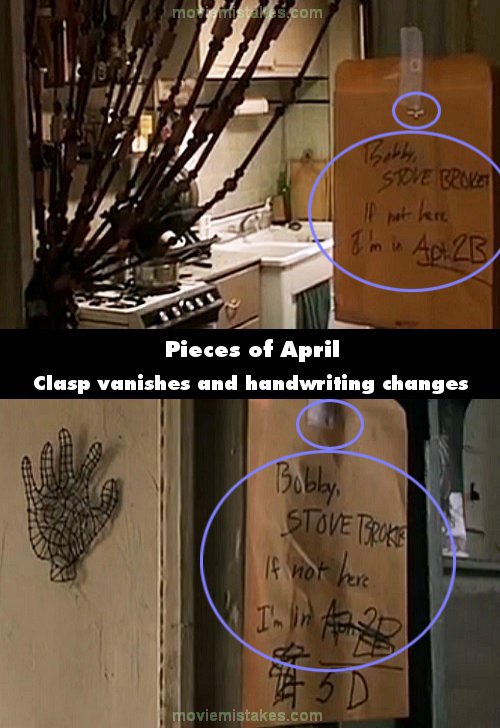 Pieces of April mistake picture