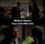 Michael Clayton mistake picture