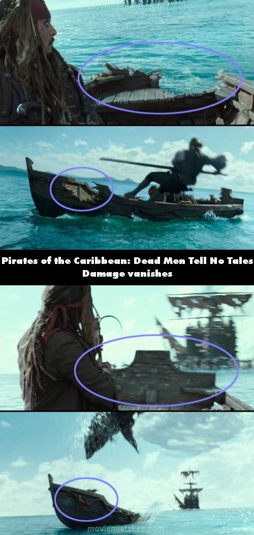 Pirates of the Caribbean: Dead Men Tell No Tales mistake picture
