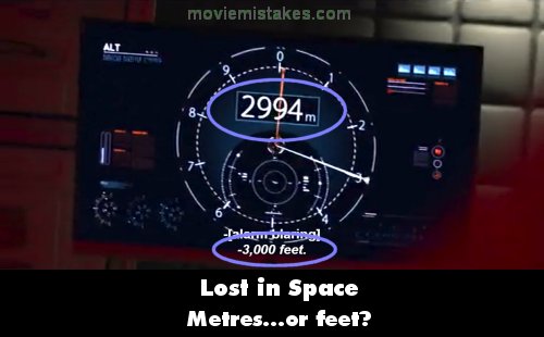 Lost in Space mistake picture