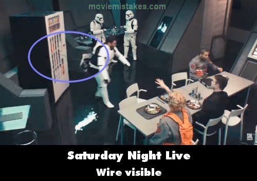 Saturday Night Live mistake picture