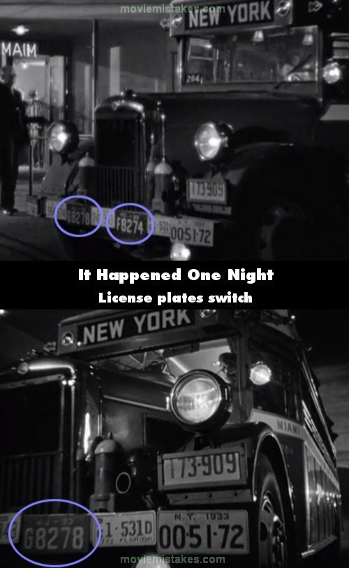 It Happened One Night mistake picture