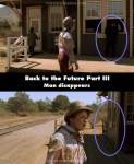Back to the Future Part III mistake picture
