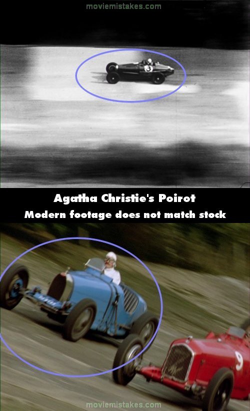 Agatha Christie's Poirot mistake picture