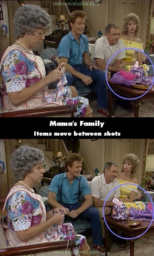 Mama's Family mistake picture