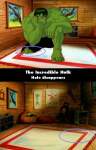The Incredible Hulk mistake picture