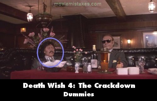 Death Wish 4: The Crackdown mistake picture