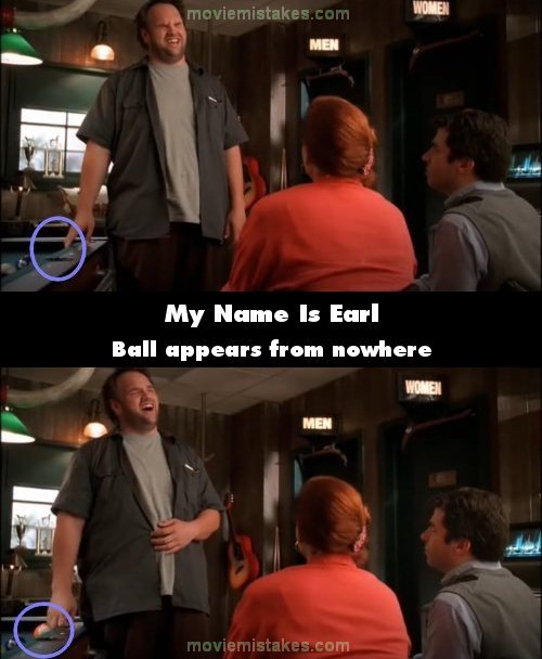 My Name Is Earl mistake picture