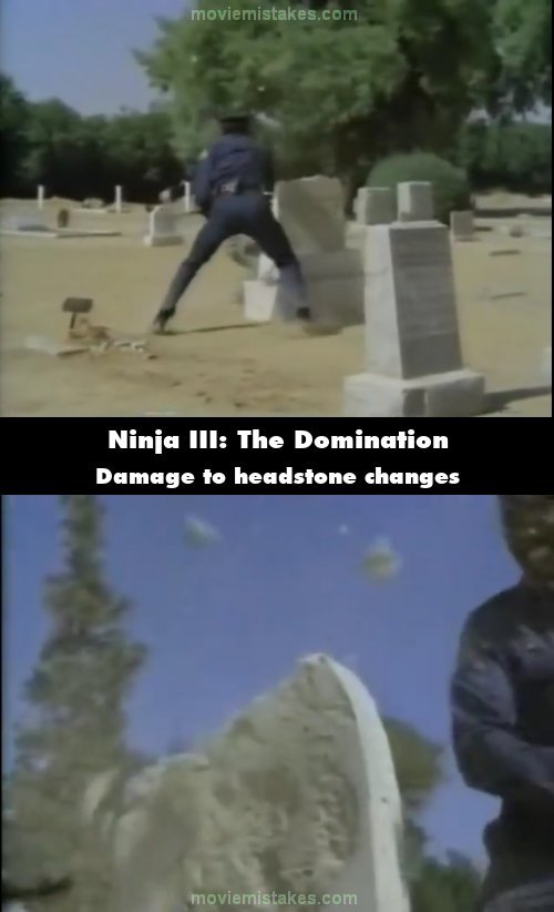 Ninja III: The Domination mistake picture