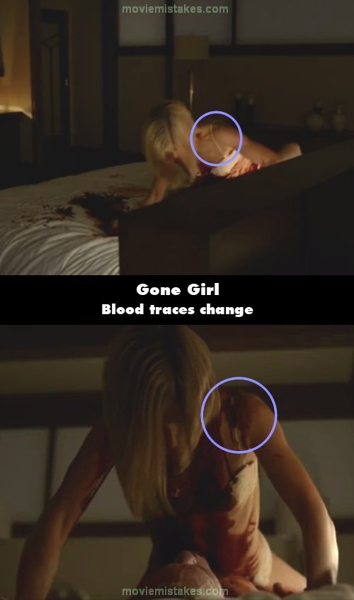 Gone Girl mistake picture