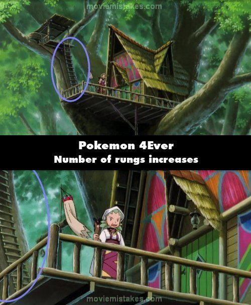 Pokemon 4Ever mistake picture