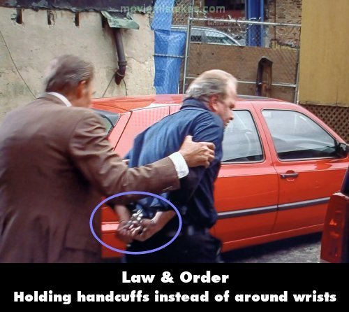 Law & Order mistake picture
