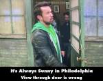 It's Always Sunny in Philadelphia mistake picture