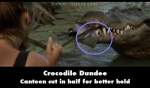 Crocodile Dundee mistake picture