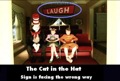 The Cat in the Hat mistake picture