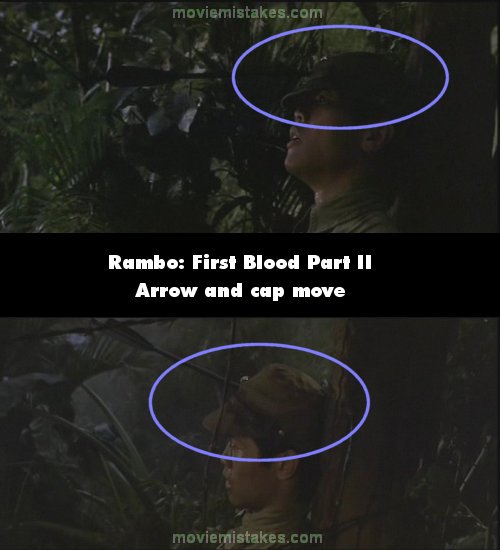 Rambo: First Blood Part II mistake picture