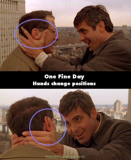 One Fine Day mistake picture