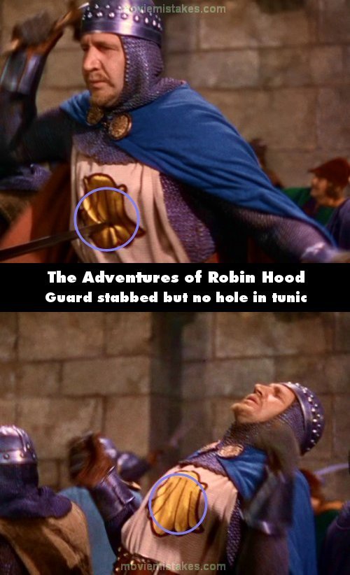 The Adventures of Robin Hood mistake picture