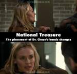 National Treasure mistake picture