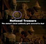 National Treasure mistake picture