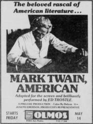 Mark Twain, American picture