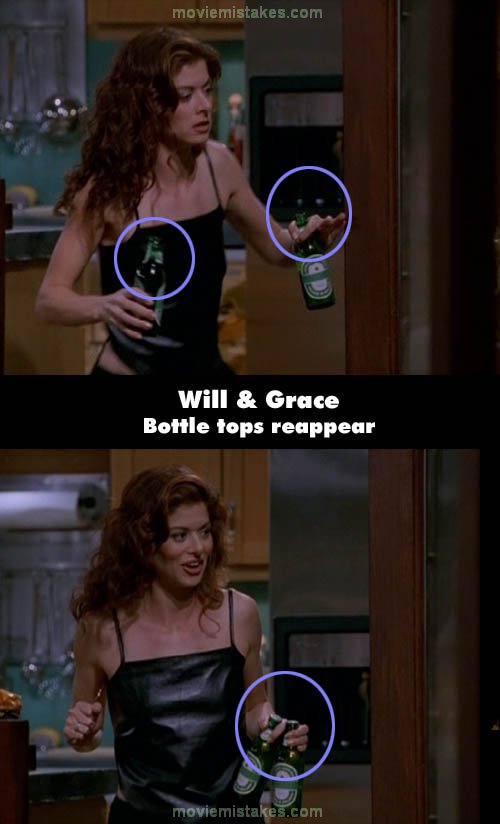 Will & Grace (1998) TV mistake picture (ID 101455)