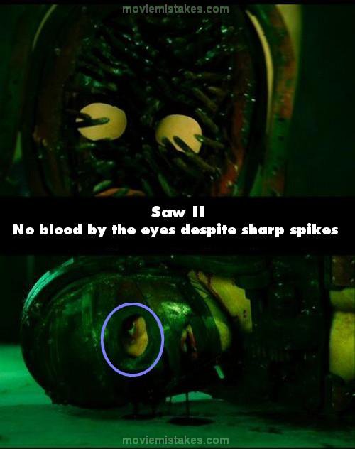 Saw II mistake picture