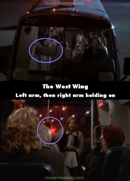 The West Wing mistake picture
