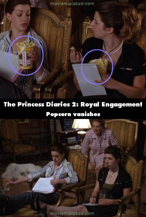 The Princess Diaries 2: Royal Engagement mistake picture