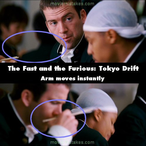 The Fast and the Furious: Tokyo Drift (2006) movie mistake 